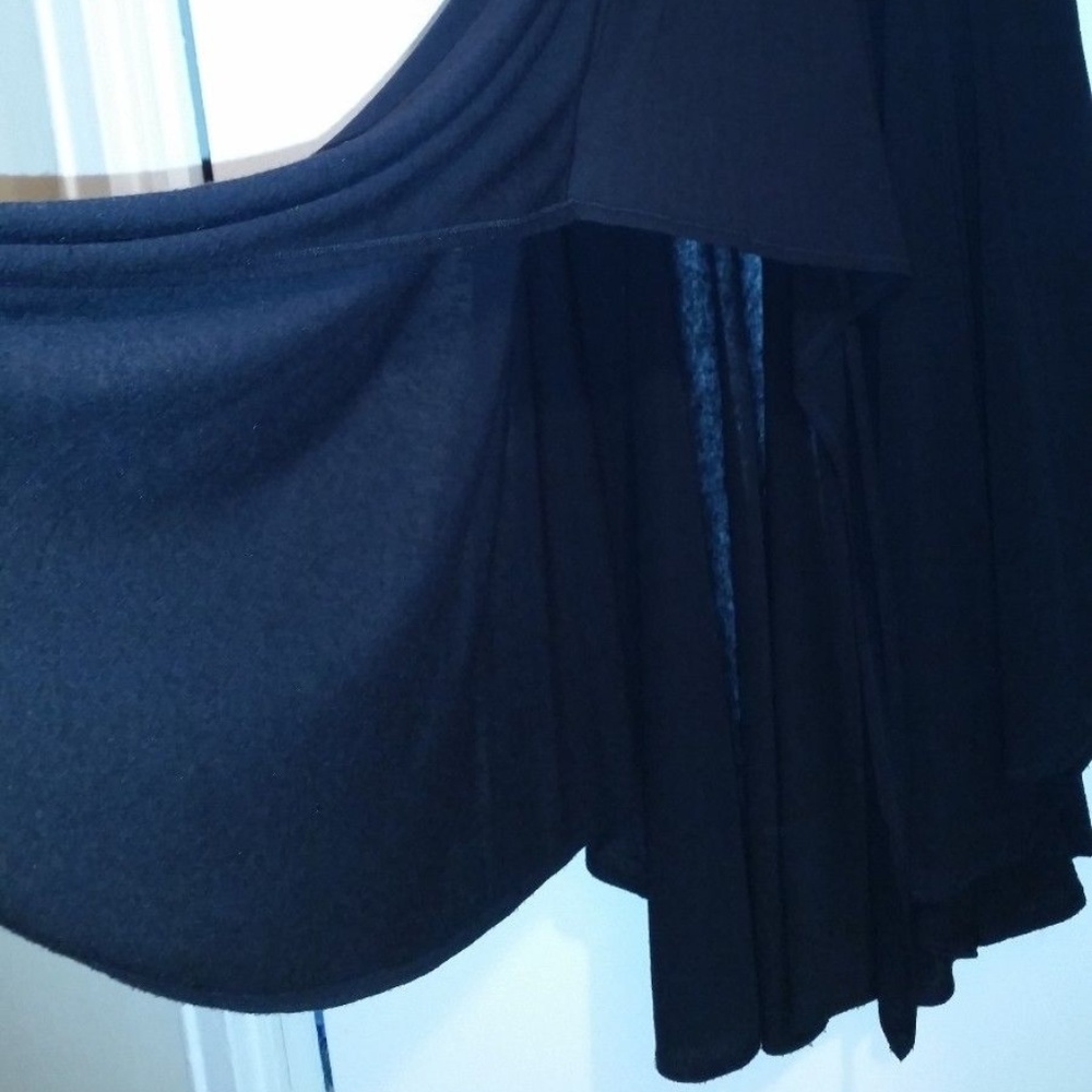 Rachel Roy Asymmetrical black sexy skirt